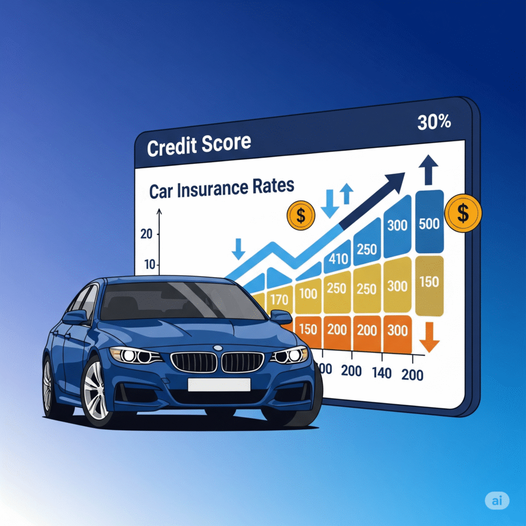 How Your Credit Score Affects Car Insurance Rates in 2025