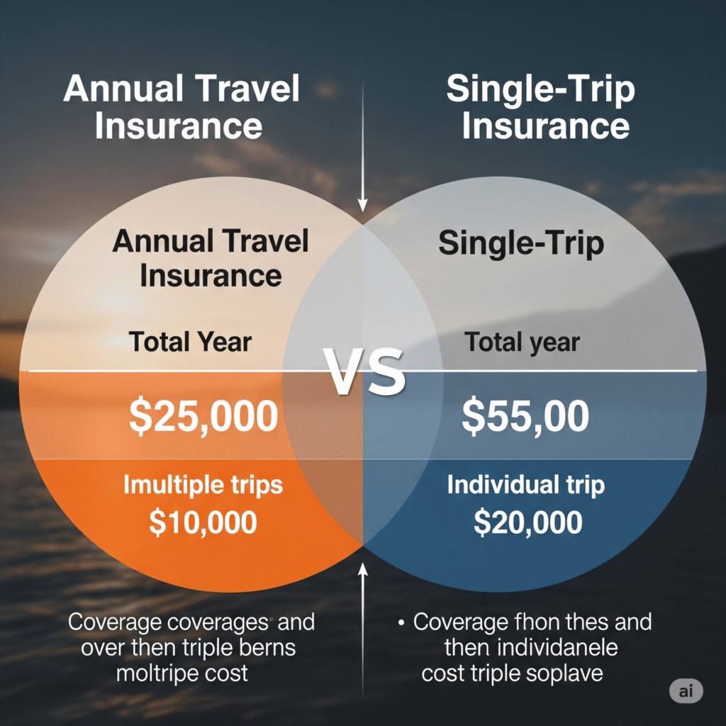 Annual vs Single-Trip Travel Insurance: Cost Comparison for 2025