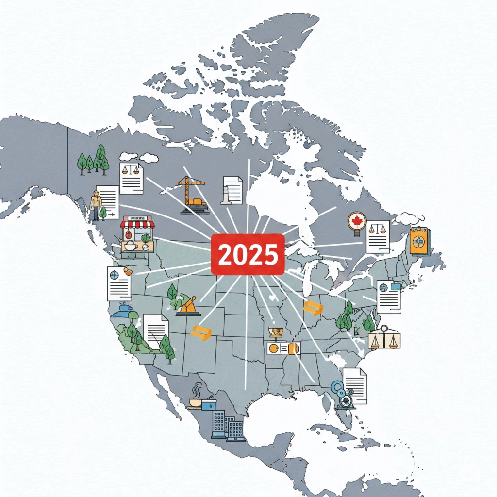 Small Business Insurance Requirements by State/Province in 2025