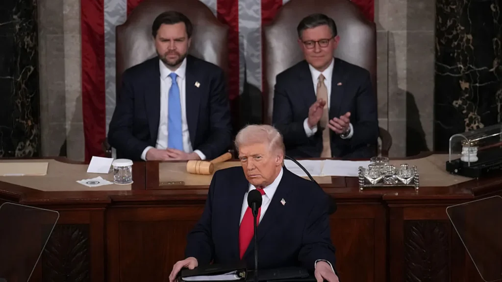 Trump’s State of the Union trumpets healthcare greatest hits, but no new policies