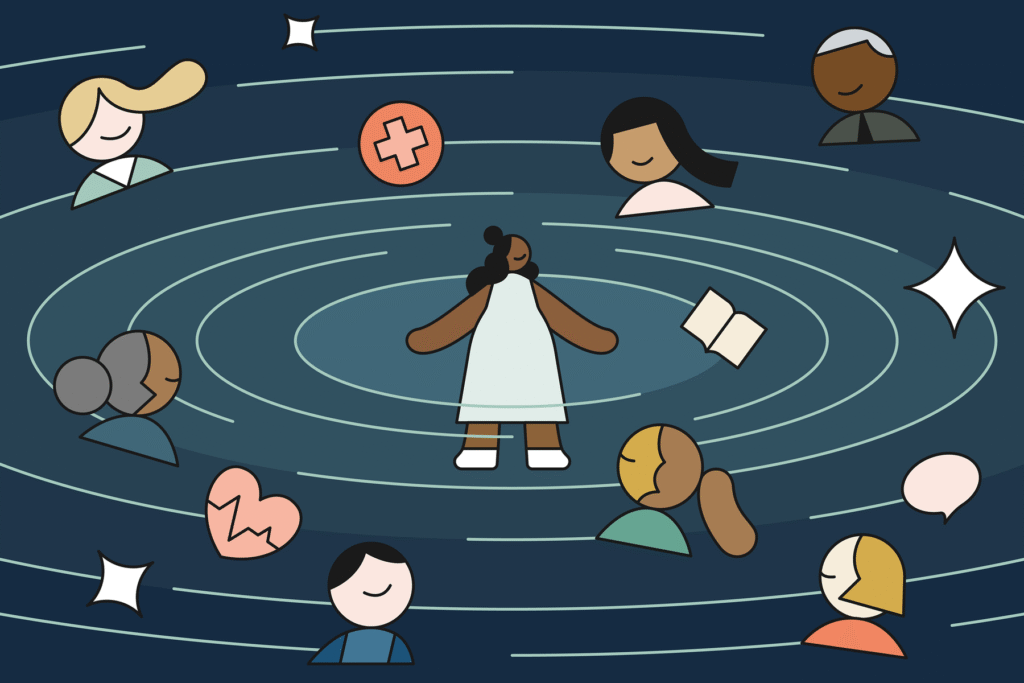 In “Deep Care,” the Family Is the Sun Midwives Orbit Around In “Deep Care,” the Family Is the Sun Midwives Orbit Around