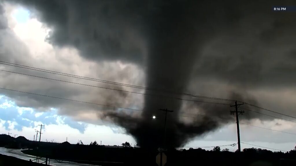Tornado Tears Through Oklahoma Town, Damaging 40 Homes