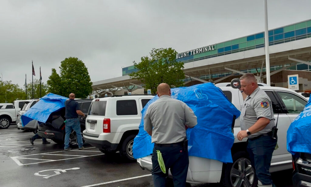 Missouri Hailstorm Damages Hundreds of Vehicles